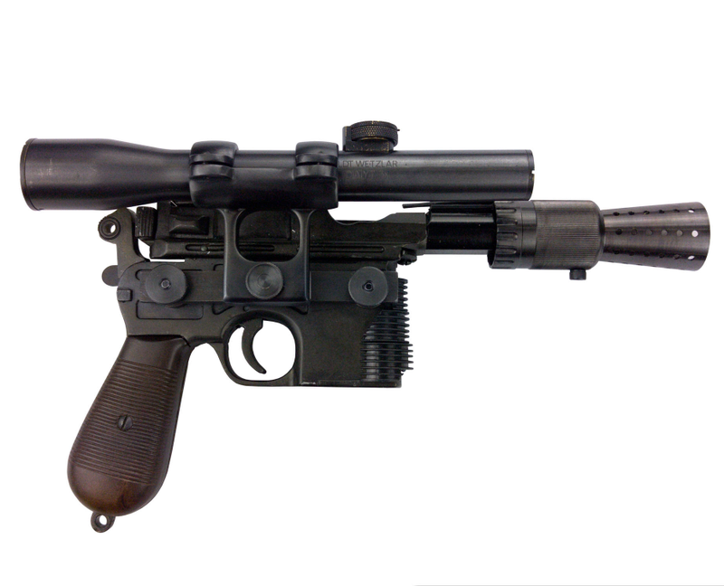 Illustration for article titled This May Be the Most Accurate Han Solo Blaster Replica Ever Created